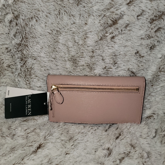 Ralph Lauren mauve/light pink wallet. - Picture 2 of 12